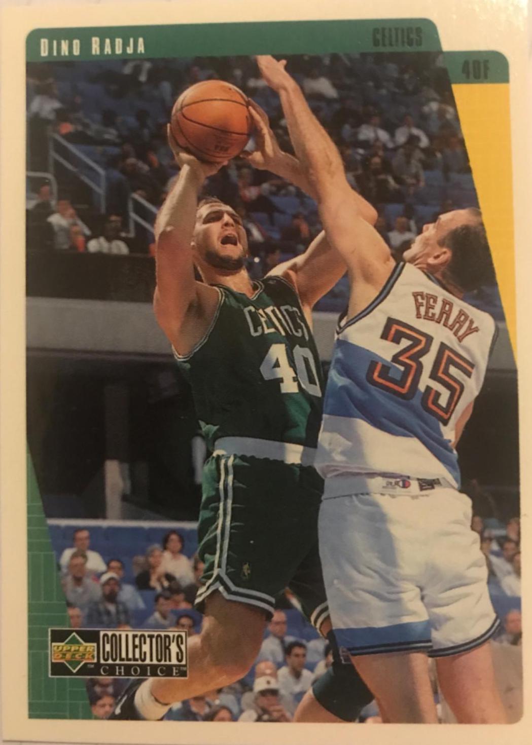Dino Radja #10 Basketball Cards 1997 Collector's Choice