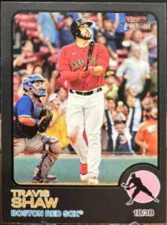 Travis Shaw [Black Border] #417