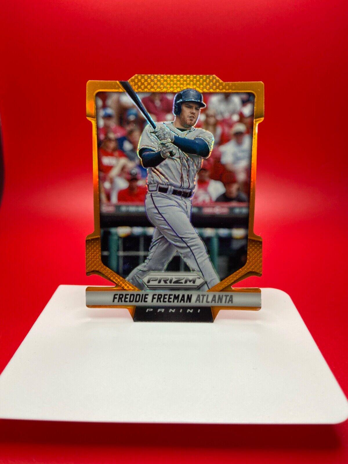 Freddie Freeman [Orange Die Cut Prizm] #137