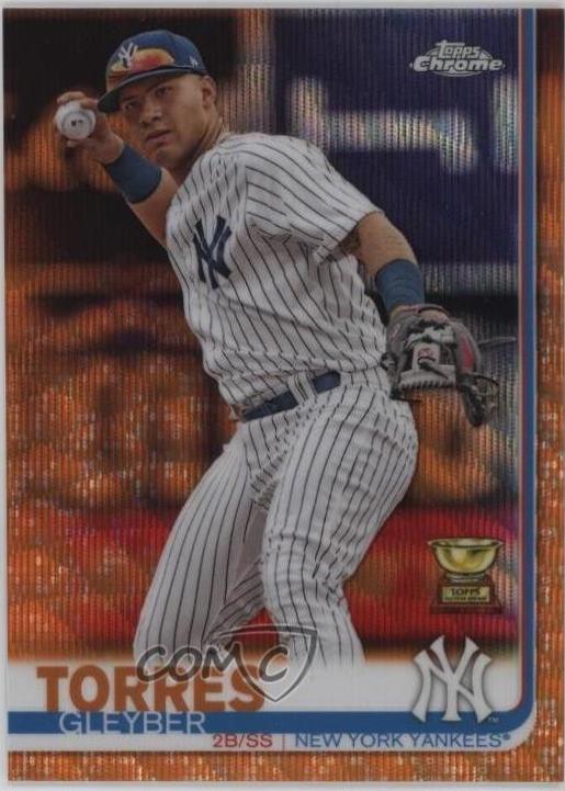Gleyber Torres [Orange Wave Refractor] #86
