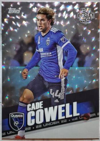 Cade Cowell #129 2022 Topps MLS