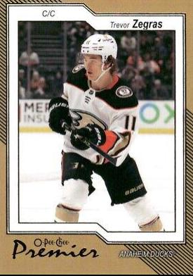 Trevor Zegras #P-13 Hockey Cards 2023 O-Pee-Chee Premier