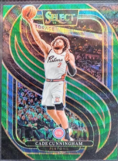 Cade Cunningham [Green Wave Prizm] #164 Prices | 2024 Panini
