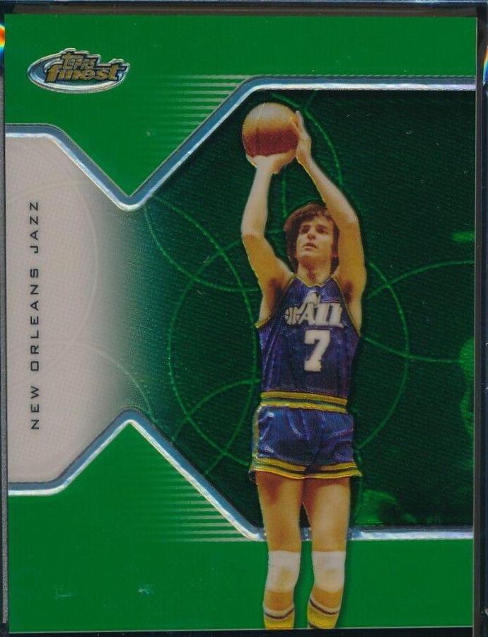Pete Maravich [Green Refractor] #137