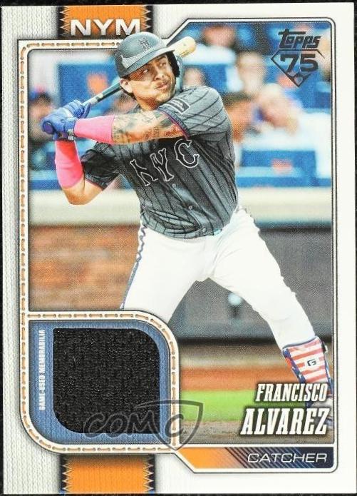 Francisco Alvarez #337 2026 Topps Baseball Real One Relics