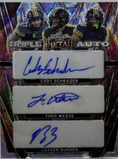 Cody Schrader / Theo Wease / Luther Burden