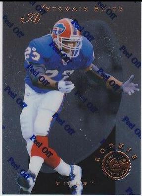 Antowain Smith #126 1997 Pinnacle Certified Football