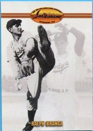 Ralph Branca #8 Baseball Cards 1993 Ted Williams Co