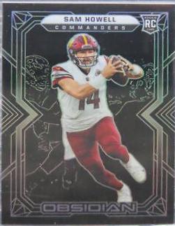 Sam Howell #106 2022 Panini Obsidian Football