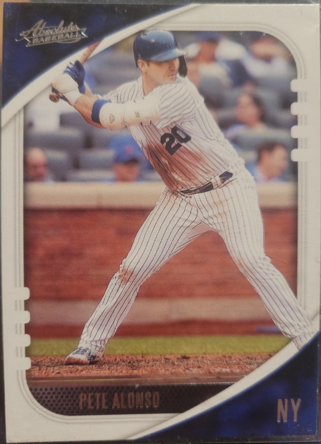 Pete Alonso #5 Baseball Cards 2021 Panini Absolute