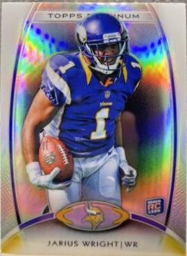 Jarius Wright [Black Refractor] #135