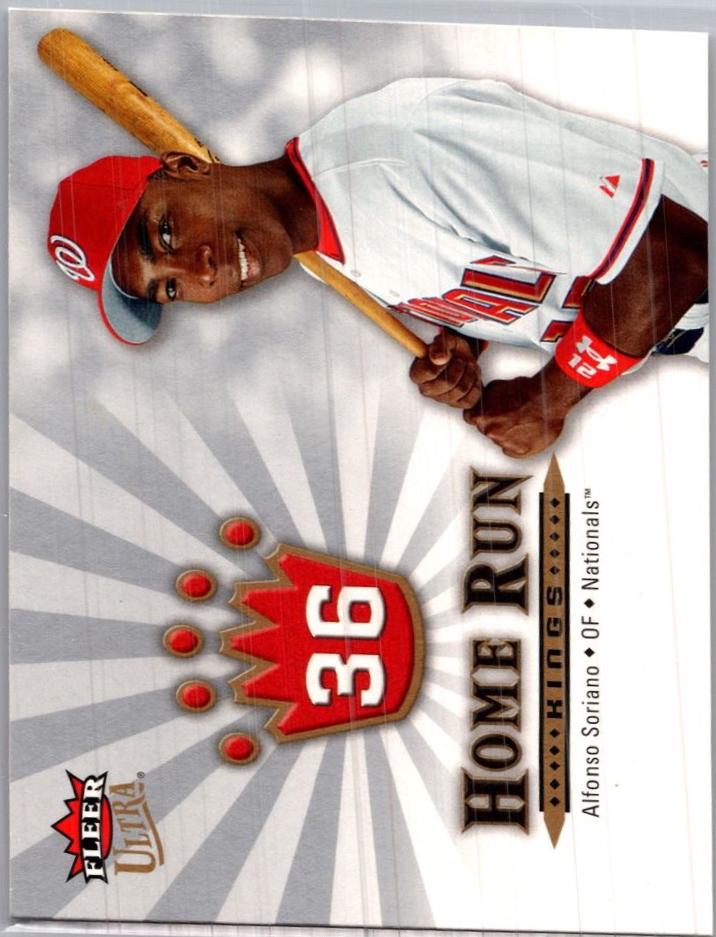Alfonso Soriano #HRK12 Baseball Cards 2006 Ultra Home Run Kings