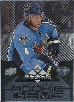 Zach Bogosian #190 Hockey Cards 2008 Upper Deck Black Diamond
