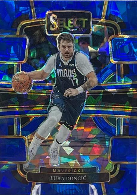 2023 Luka Doncic [Cracked Ice Blue Prizm] #51