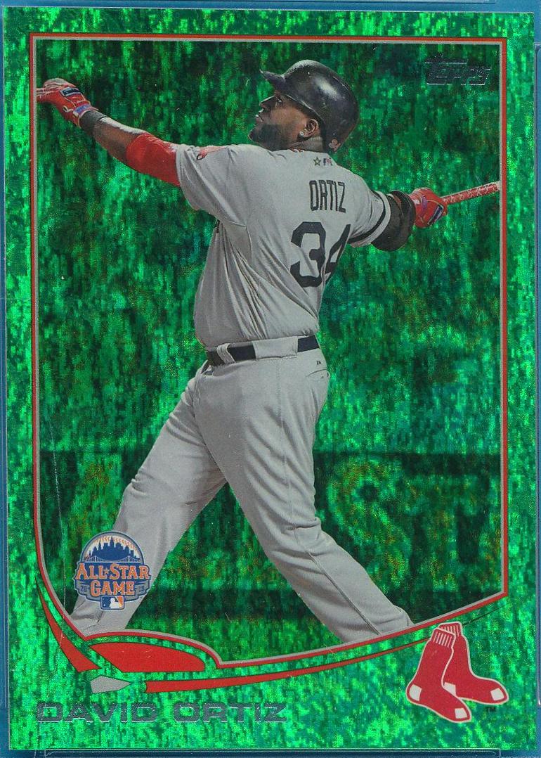 David Ortiz [Batting Emerald] #US285