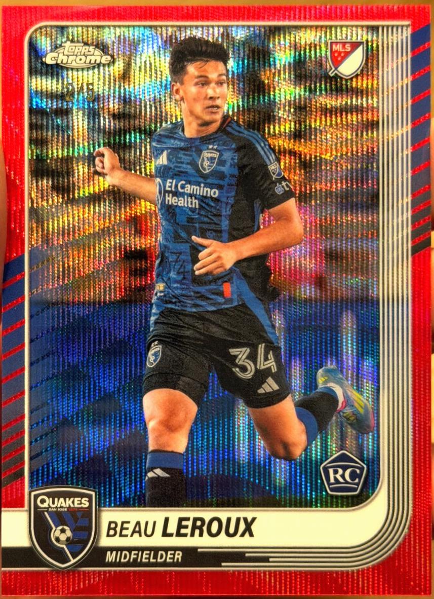 Beau Leroux [Red Wave Refractor] #120