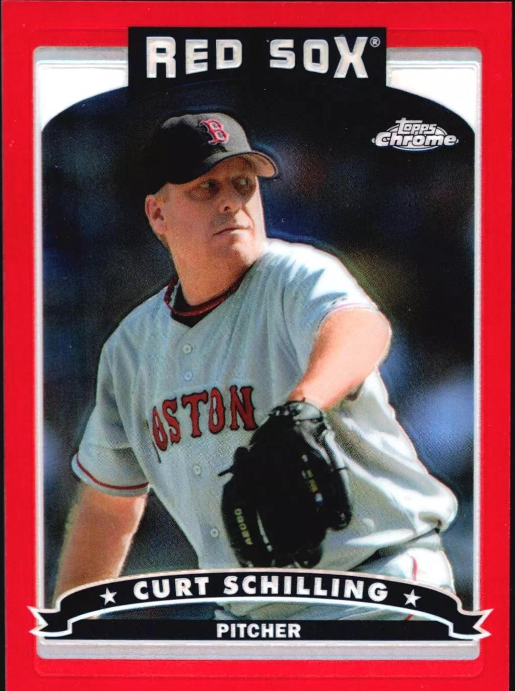Curt Schilling #240 2016 Topps Chrome Baseball
