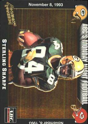 Sterling Sharpe #39 1993 Action Packed Monday Night Football