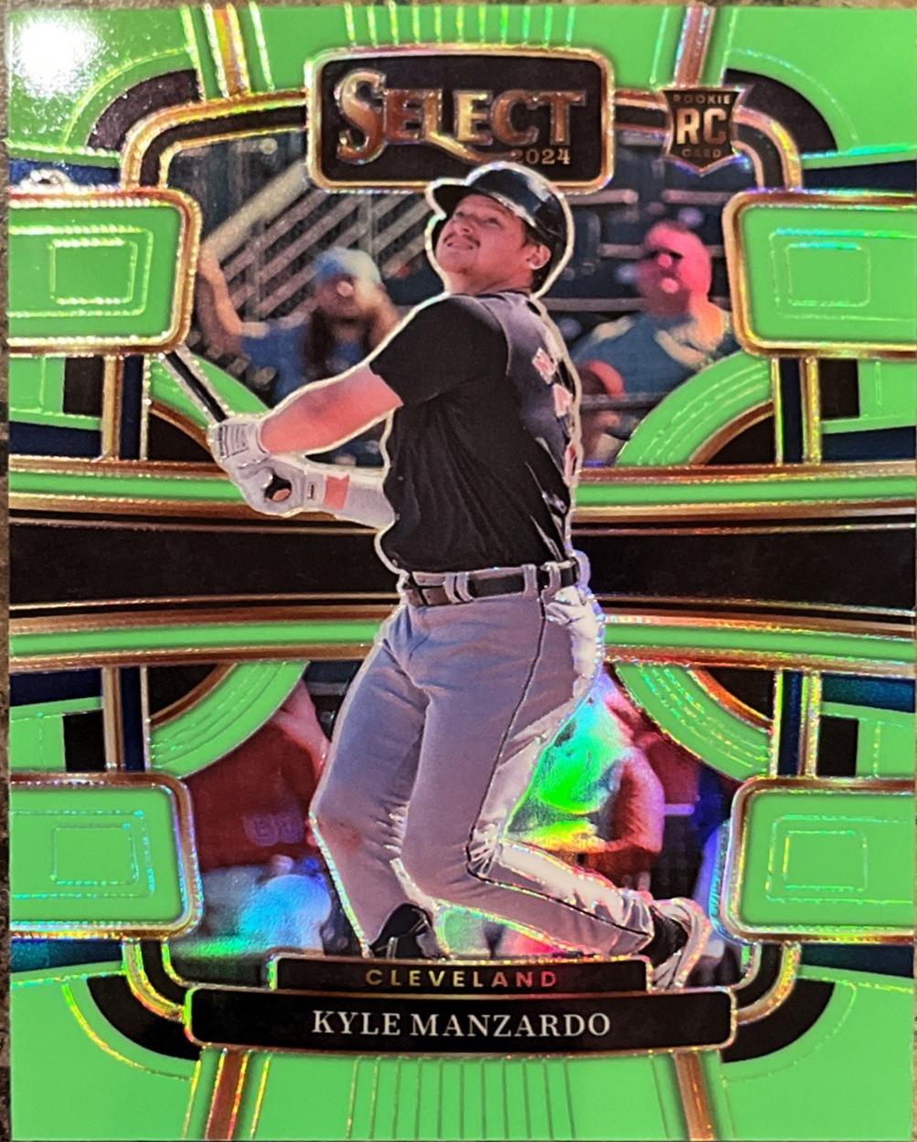 Kyle Manzardo [Neon Green Prizm] #10