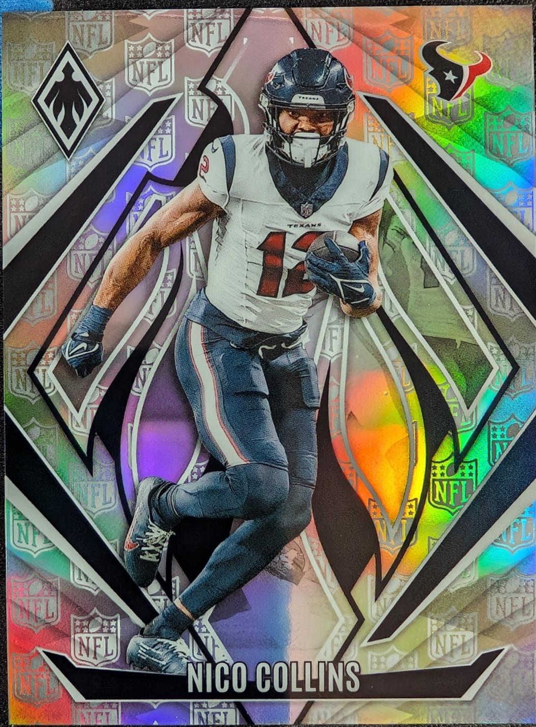 Nico Collins [Shield] #115 Prices | 2024 Panini Phoenix | Football Cards