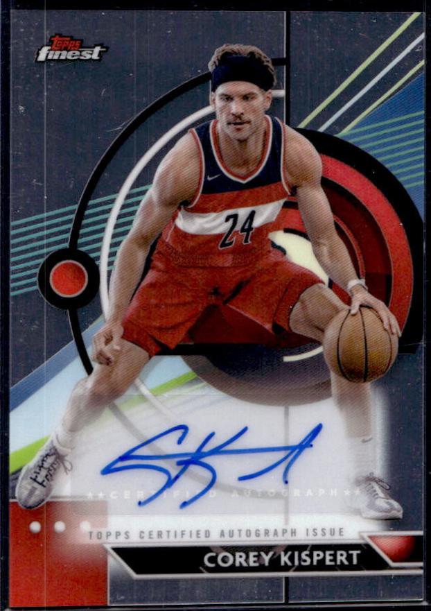 Corey Kispert #FA-CK 2023 Topps Finest Autograph Basketball