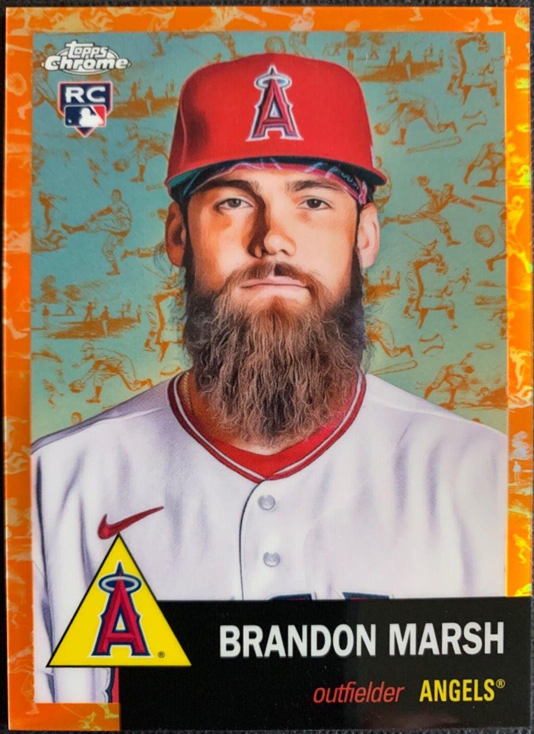 Brandon Marsh [Orange Refractor] #203