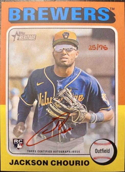 Jackson Chourio [Red Ink Special Edition] #ROA-JC