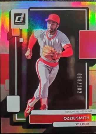 Ozzie Smith #163 2022 Panini Donruss Baseball