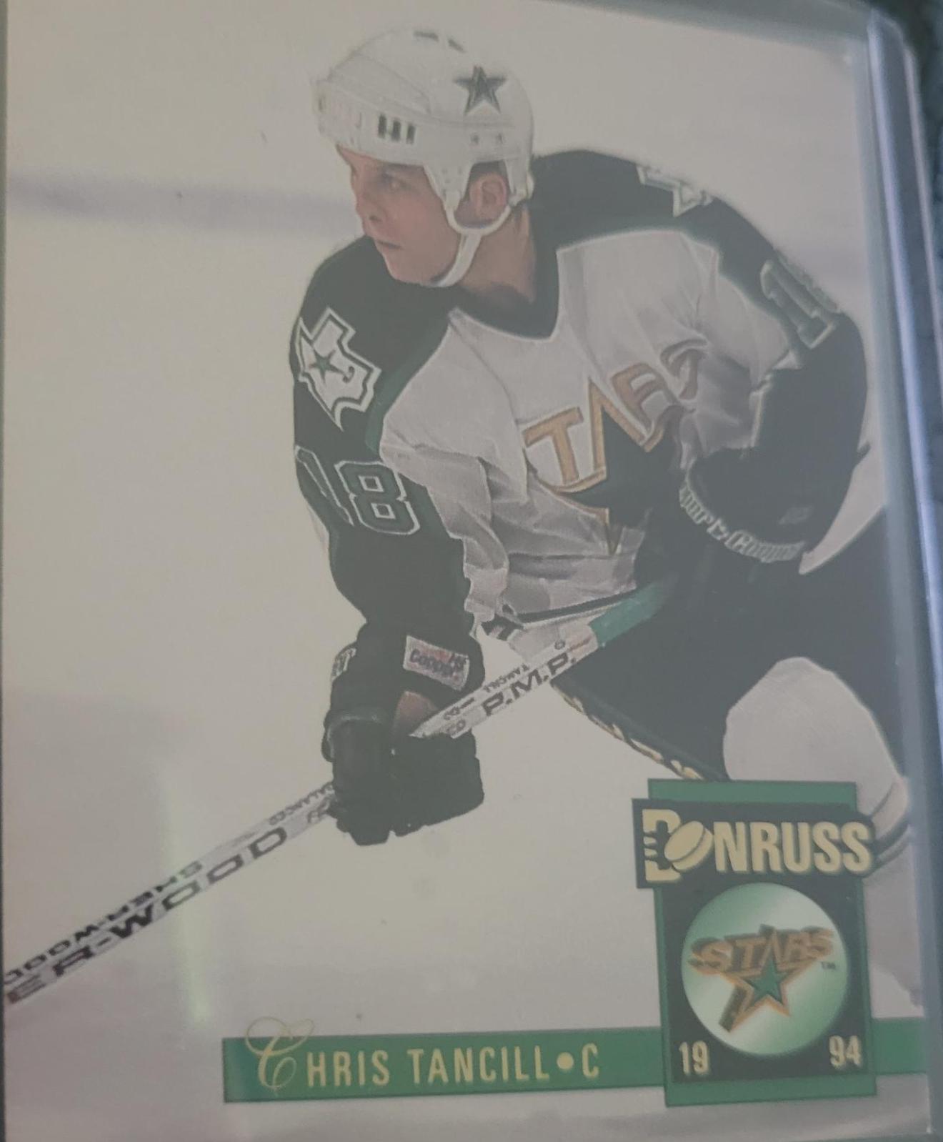 Chris Tancill #84 1993-94 Donruss Hockey