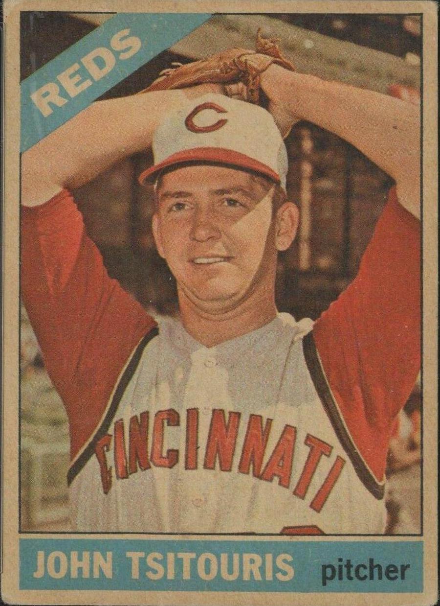 John Tsitouris #12 Baseball Cards 1966 Venezuela Topps