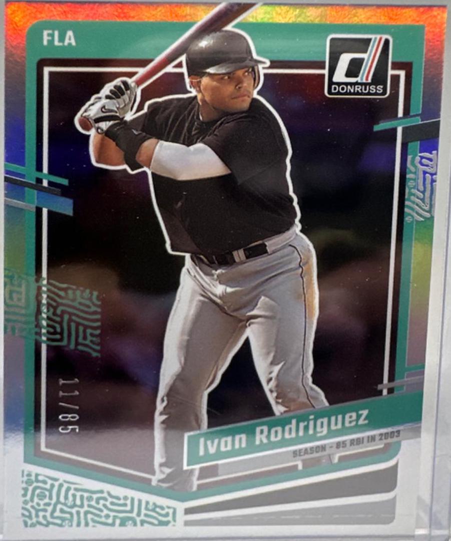 Ivan Rodriguez [Season Stat Line] #225