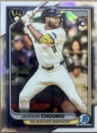 Jackson Chourio [Blue Refractor] #69