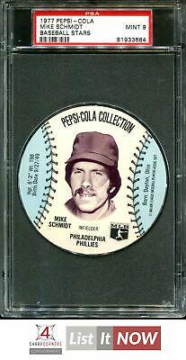 Mike Schmidt Baseball Cards 1977 Pepsi Cola Baseball Stars Discs