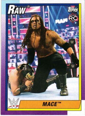 MACE #25 Wrestling Cards 2021 Topps Heritage WWE