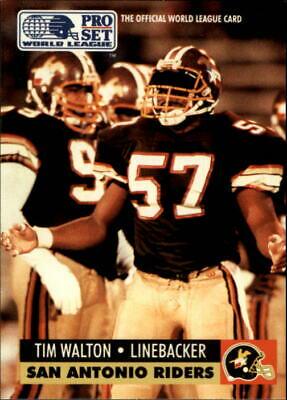 Tim Walton #149 1991 Pro Set Wlaf Football