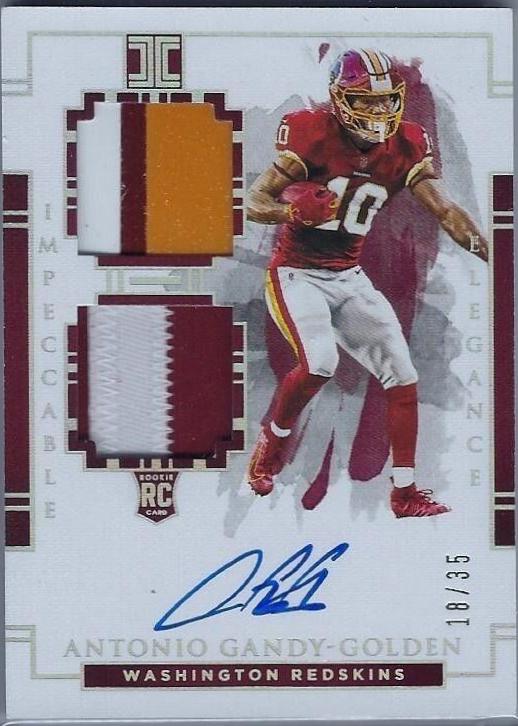 Antonio Gandy-Golden #136 2020 Panini Impeccable Football