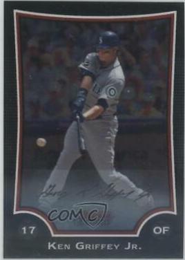 Ken Griffey Jr. #7 Baseball Cards 2009 Bowman Chrome