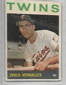 Zoilo Versalles #15 Baseball Cards 1964 Venezuela Topps
