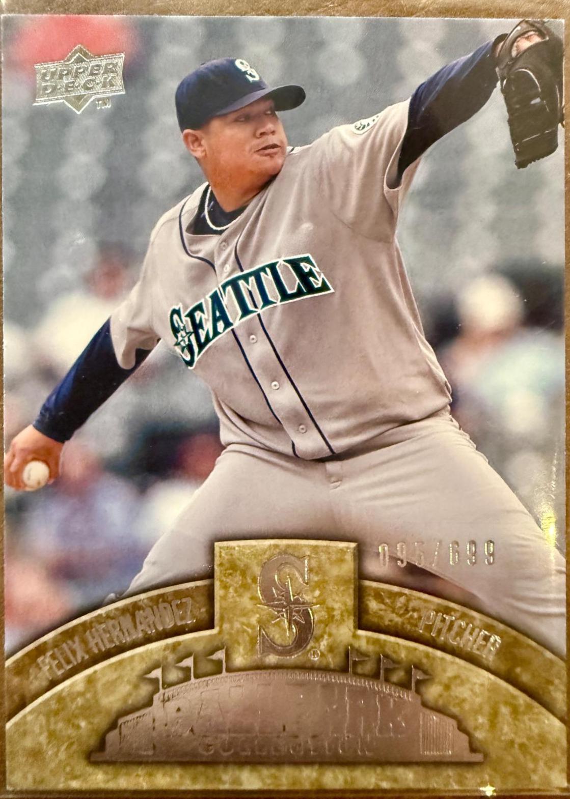 Felix Hernandez #27 2009 Upper Deck Ballpark Collection Baseball
