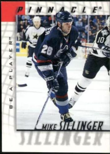 Mike Sillinger #16 Hockey Cards 1997 Pinnacle Be A Player