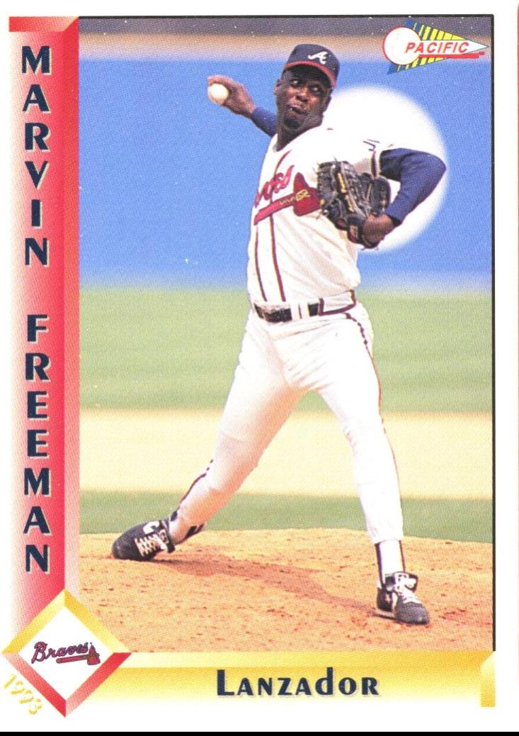 Marvin Freeman #4 Baseball Cards 1993 Pacific Spanish