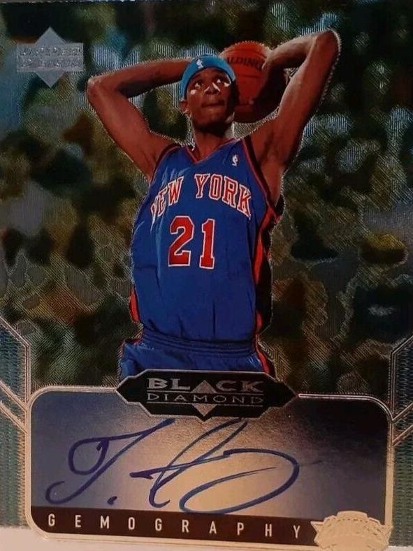 Trevor Ariza #GEM-TA Basketball Cards 2004 Upper Deck Black Diamond Gemography