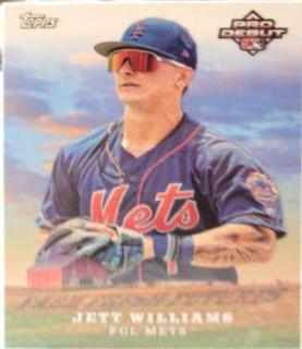 Jett Williams #FF-17 Baseball Cards 2023 Topps Pro Debut Farm Fresh Futures