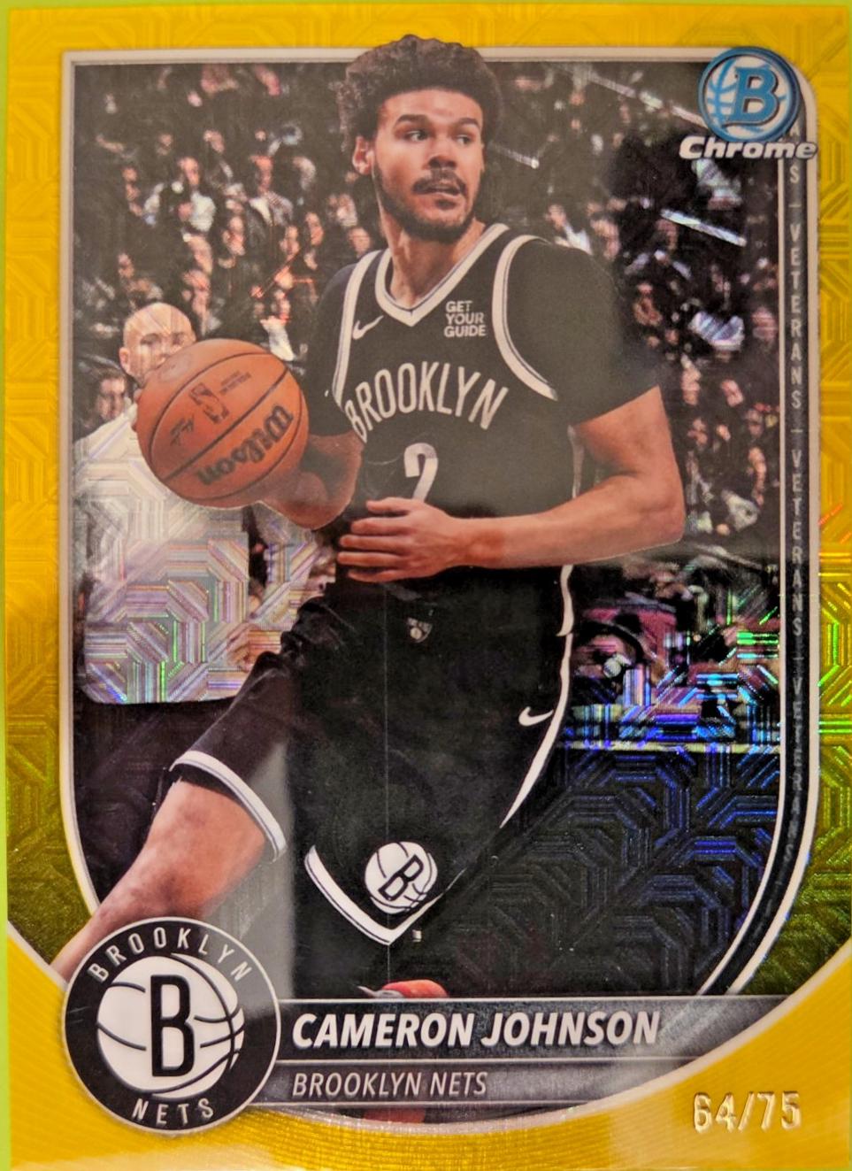 Cameron Johnson [Yellow Border] #61