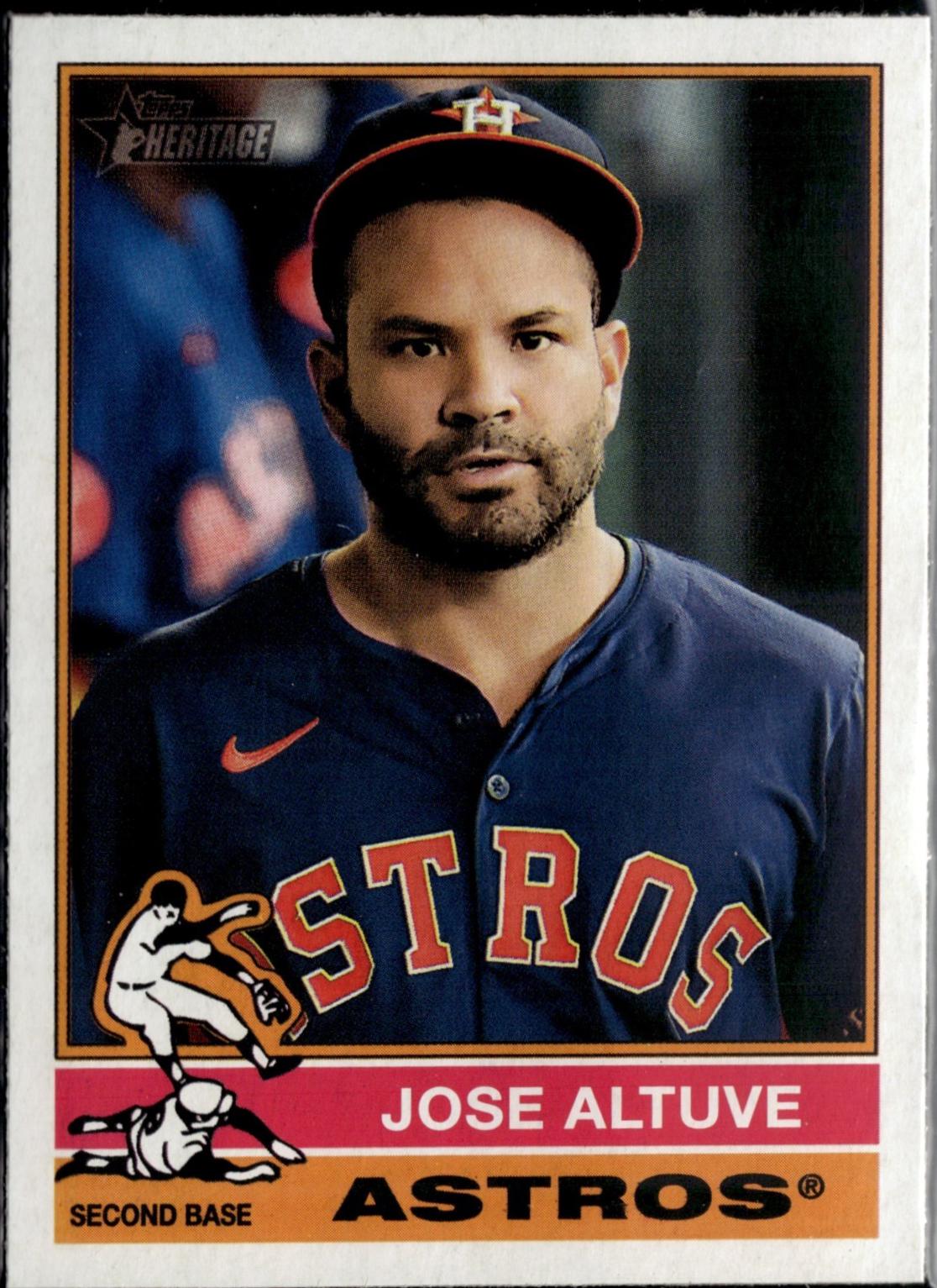 Jose Altuve #56 Baseball Cards 2025 Topps Heritage