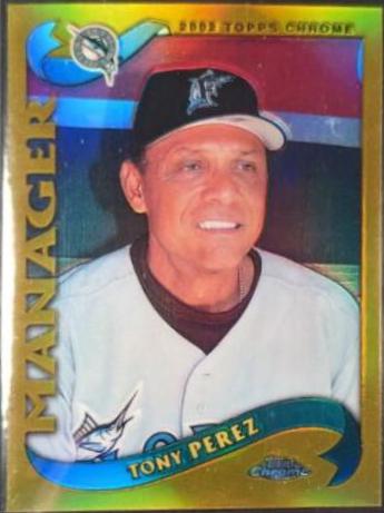 Tony Perez [Gold Refractor] #303