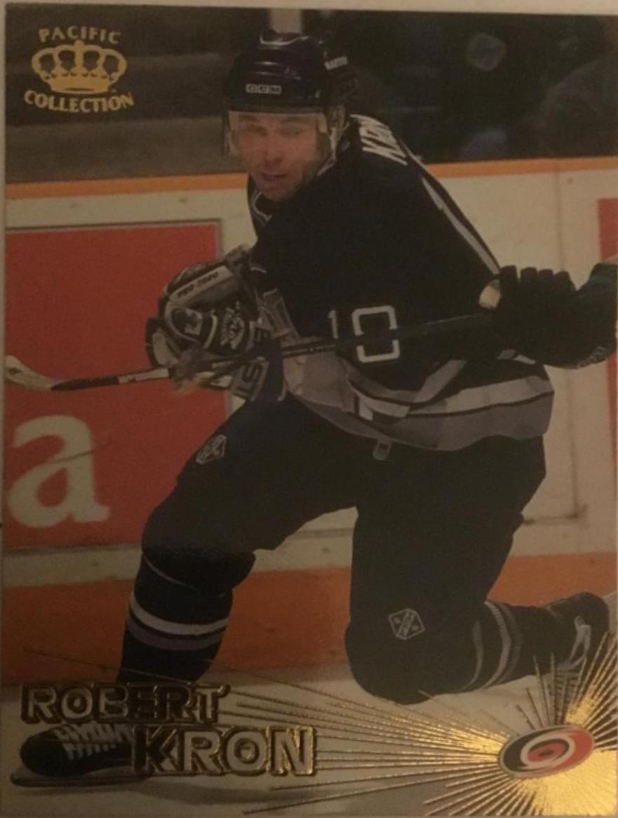 Robert Kron #114 Hockey Cards 1997 Pacific Crown