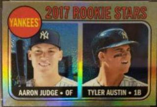 Yankees 2017 Rookie Stars: Aaron Judge / Tyler Austin