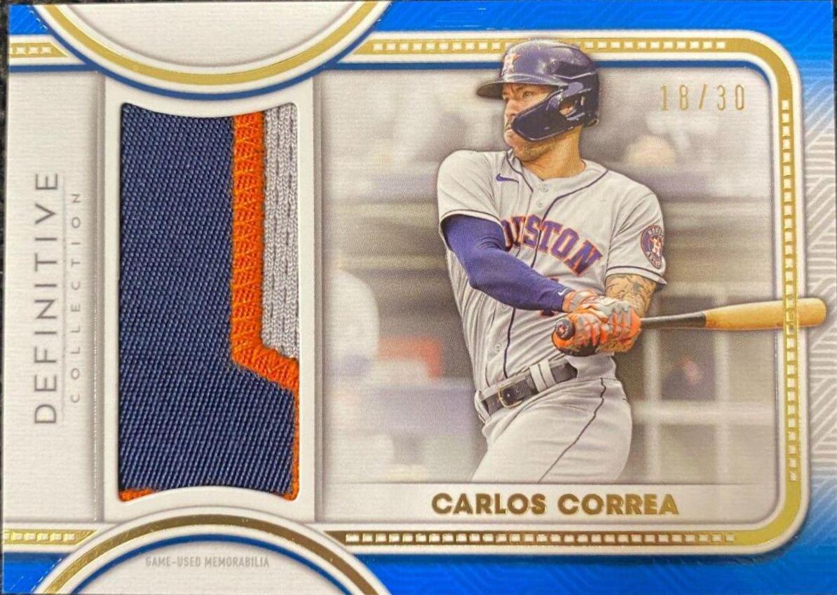 Carlos Correa [Blue] #DJR-CCO