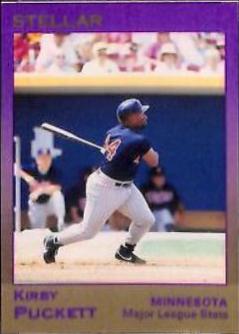Kirby Puckett #65 1991 Star Stellar Edition Baseball